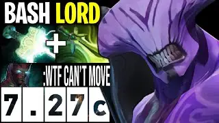SUPER BASH LORD..!! Imba +25% Back Track Faceless Void Max Attack Speed 7.27c | Dota 2