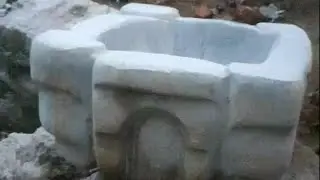 Sri Lanka,ශ්&zwj;රී ලංකා,Ceylon,Stone Carving,My Trough is my Castle, Shape Massive Rock,INGCO Tools,(2)