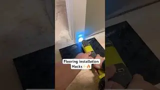 Hacks 💪🔥#doortrimcut#flooringhacks#installerlife#flooringpro##diyflooring#trimcut##satisfyingvideo