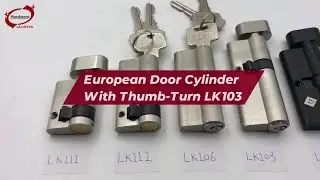 Glowing Hardware European Door Cylinder With Thumb-Turn LK103