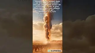 God is our Pillar of Cloud and Fire. Nehemiah 9:12, KJV.