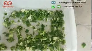 Customized Pepper Cutting Machine[How to Cut Vegetables and Fruits in Factory]
