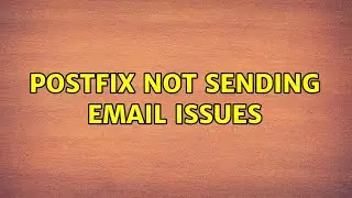 Postfix not sending email issues