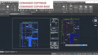 COPIAR DIBUJO DE UN ARCHIVO A OTRO --- COPYBASE - COPIARBASE AutoCad