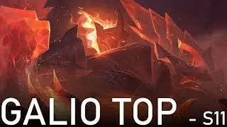 Infernal Galio Top - S11 - League of Legends