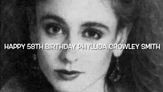 Happy 58th Birthday Phyllida Crowley Smith
