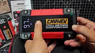 Автомобильный стартер и внешний аккумулятор CARHEN 6000A