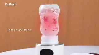 How to use DrBash Portable Baby Bottle Warmer for Travel, Leakproof with Fast Heating for Breastmilk