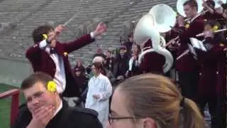 Harvard Band Celebrates 34-24 Victory Over Yale in The Game
