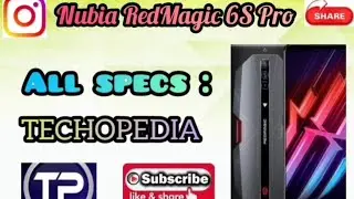 Nubia RedMagic 6S Pro gaming phone all specifications | Enormous display, outstanding performance!