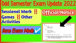 BTEUP LATEST UPDATE // Sessional & Internal Mark Notice  // BTEUP Big News Offline होगा EXAMS ....