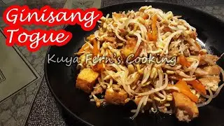 GINISANG TOGUE WITH OYSTER SAUCE!!!