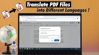 Translate PDF Files To Different Languages on Windows or Mac PC!