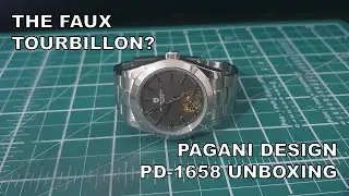 The Faux Tourbillon - Pagani Design PD-1658 Unboxing