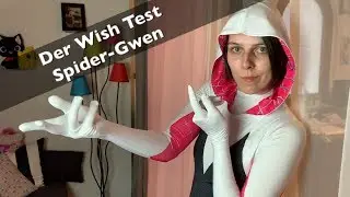 Der Wish Test - Spider-Gwen Cosplay Zentaisuit