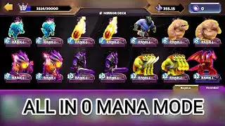ALL IN 0 MANA MODE WITH NFT CARDS 🤯🤩 | Castle crush