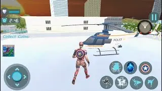 Superhero Flying Captain Robot City Battle | Captain Hero City Fight - Android GamePlay