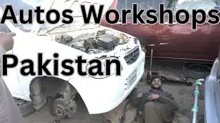 Repair Workshops Automobile Industry Hard Working Environment Chakwal Pakistan Odd jobs around World