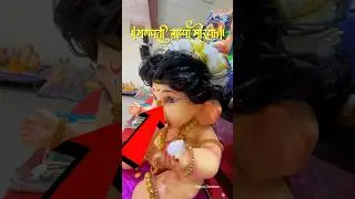 Beautiful shree balganesha | ganpati bappa morya #ganpati #balganesh #youtubeshorts