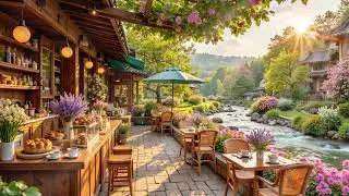 Spring Morning Jazz Caf&eacute; Vibes 🌿 Cozy Riverside Jazz Music for Work, Study & Calm Mornings