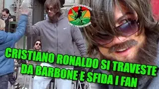 RONALDO SI TRAVESTE DA BARBONE E SFIDA I FAN | #DOPPIAGGICOATTI | Parodia |
