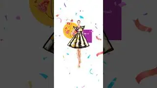 Digital fashion illustration #fashion #illustrationtips #illustrationartists #beautiful #sketching