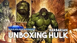 Unboxing Barbarian Hulk Diamond Select Figure