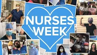 San Diego tribute and celebration of nurses for national nurses week 2020