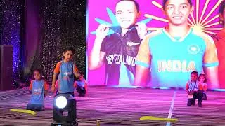 Cricket Theme#indian WOMAN CRICKET BHARTIYAM  ,RITUAL KIDS