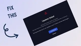 How to Fix “Update Failed” in Shadow PC
