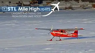 Planes LANDING AND TAKING OFF From Frozen Lake Hood | StreamTime LIVE Mile Highlights