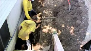 Oshawa Basement Waterproofing - Window Well  Backed Up Drain - Another Happy Customer 1-888-750-0848