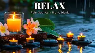 Relaxing Piano for Deep Sleep 🌙 Meditation, Philosophy & Raining Sounds