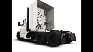 TruckWings&trade; Aerodynamic System for CNG Trucks