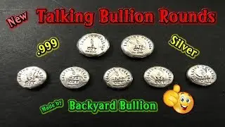 New Talking Bullion Rounds | .999 Pure Silver 🤓