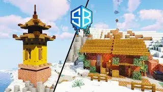 Starting our NEW BASE on SourceBlock SMP : Minecraft 1.14 Multiplayer Let's Play
