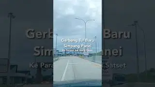 Sumatra Toll Road. #travel #tollroad #danautoba #shorts #short #hits #viralvideo #vlog #views