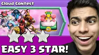 Easiest Way to 3 Star Cloud Contest Challenge (Clash of Clans)