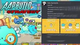 STRATEGY FOR AAP BUILD DOUBLE ANEMONE | INCREASE YOUR MMR AND WINRATE | Axie infinity