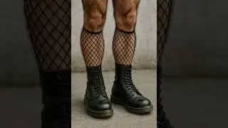Guy's Wearing Fishnets!