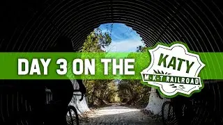 Final Day Gravel Cycling Katy Trail Missouri