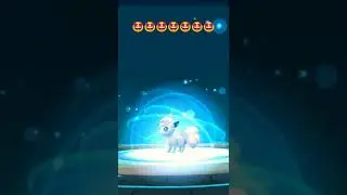 Alolan VULPIX EVOLUTION IN POKEMON GO #pokemon #icetypepokemon Nine tails