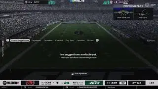 Madden NFL 26, M26 32 User League Jets Franchise (Week 1)