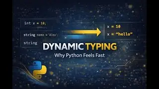 DYNAMIC TYPING 👉 Why Python Feels Fast