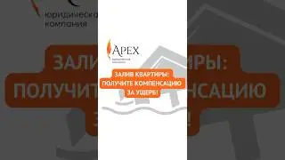 ЗАЛИВ КВАРТИРЫ: ПОЛУЧИТЕ КОМПЕНСАЦИЮ ЗА УЩЕРБ!
