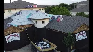 Some Samples of Roofing and Gutter Replacement from Badon Solutions in the Austin Texas Area