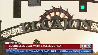 Scorching Temperatures Sweep Over East County