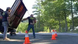 Step By Step Infrared Asphalt Repair