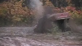 4x4 Monster Mud Truck Driver Shawn Roy Takes on Lake Alice Motor Sports Bounty Hole fall 2012