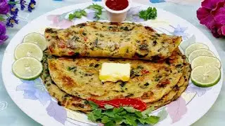 Healthy & Tasty Vegs Paratha | Easy Breakfast Recipe | By Nasims Food Passion